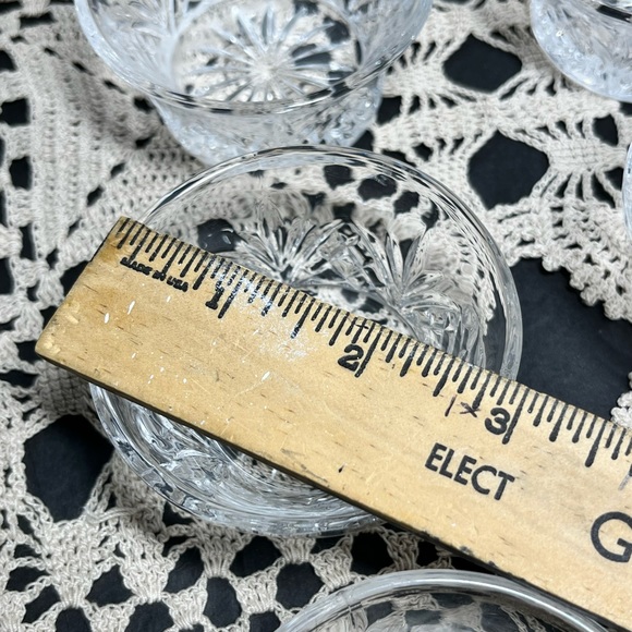 Godinger Freedom Lead Crystal Dessert Bowls – Set of 6 - Vintage - Picture 3 of 17